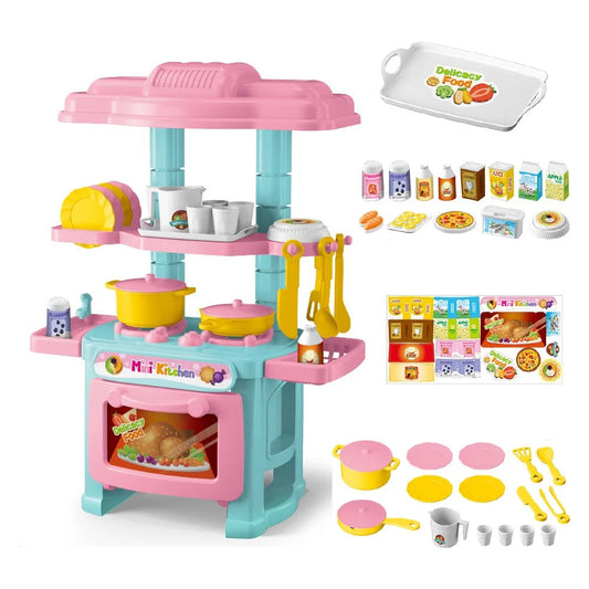 Children's Mini Kitchen Table Set